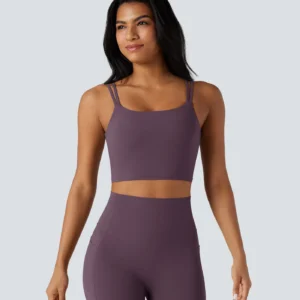 Halara Backless Cropped Yoga Tank Top